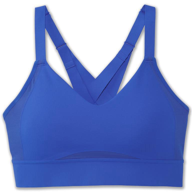 Brooks Drive Interlace Sport Beha voor Dames Blauw (XCNBD-7142)